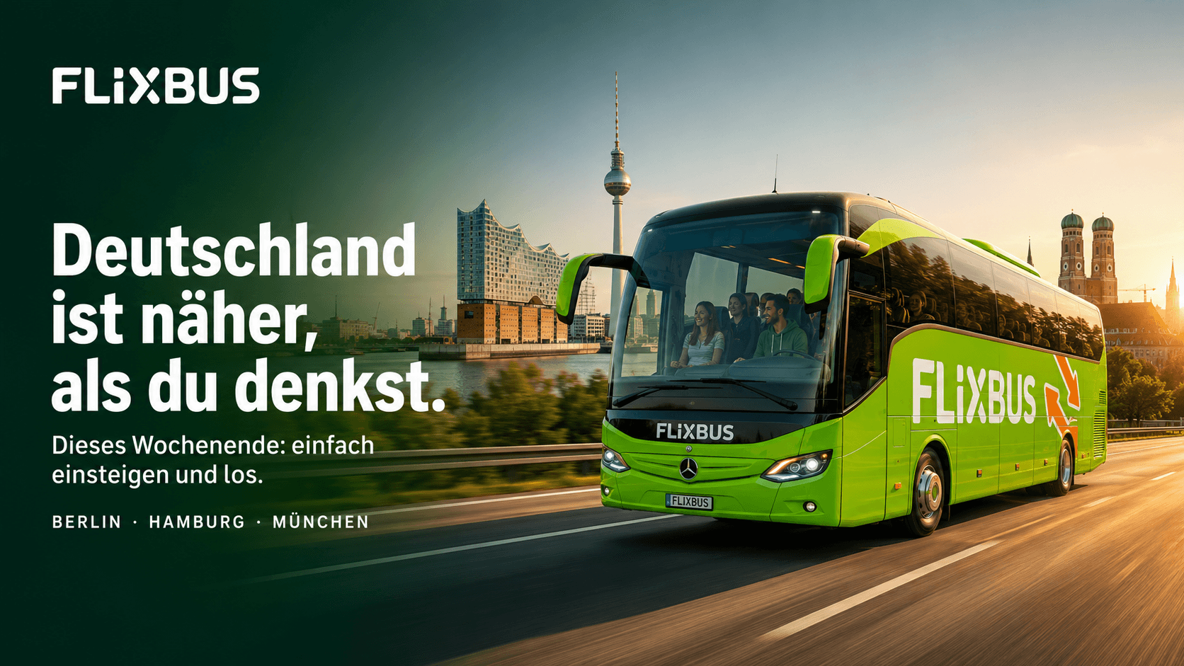 FlixBus Deutschland ist näher, als du denkst.